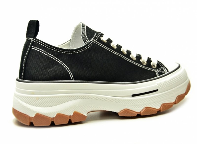 Trampki czarne 39 FILIPPO 7092 półbuty damskie 