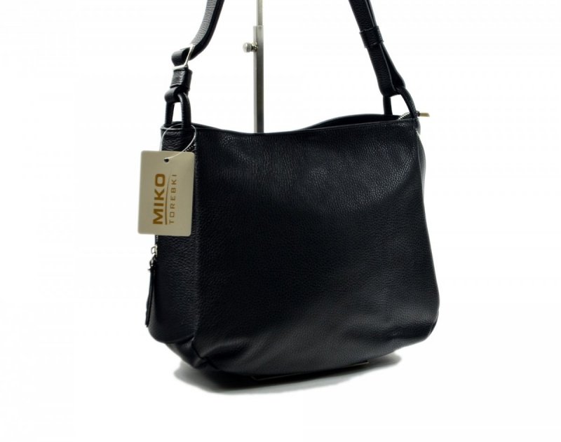 TOREBKA damska MIKO skóra czarna 