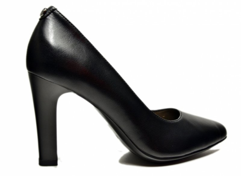 Czółenka czarne 36 skóra szpilki FILIPPO 7825 skórzane