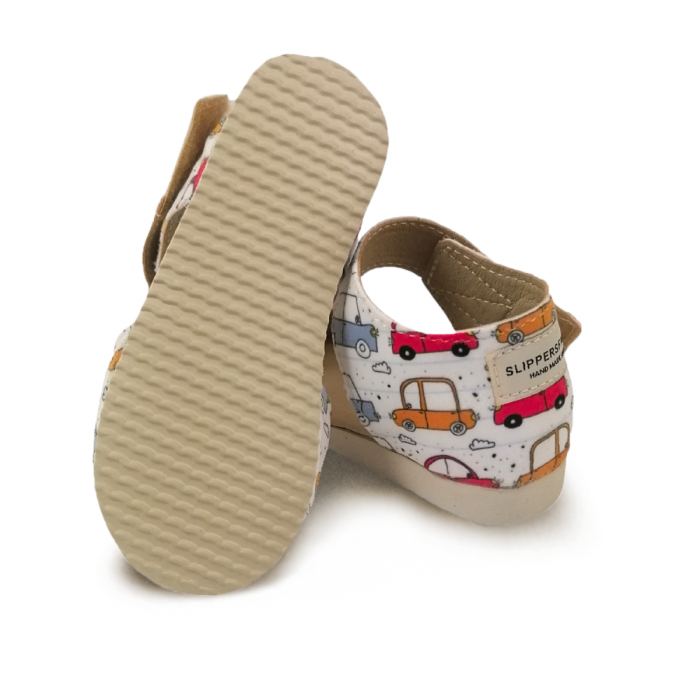 Sandały dla dzieci Slippers Family Cars