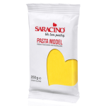 Masa cukrowa do modelowania figurek SARACINO żółta 250g