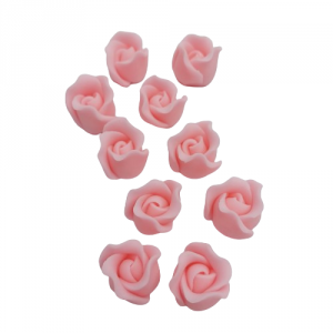 Cukrowe MINI RÓŻE różyczki róża różowa 20x10szt