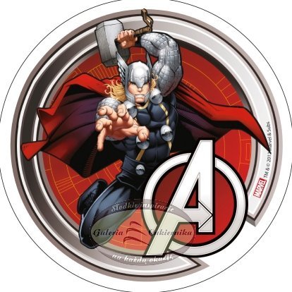 Modecor - opłatek na tort Avengers - Thor