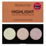REVOLUTION Highlighter Highlight Paleta Rozświetlaczy