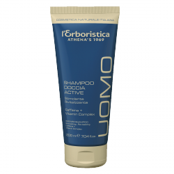 Rewitalizujący szampon żel pod prysznic dla mężczyzn Active, L’Erboristica Uomo, 200ml