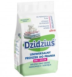 DZIDZIUŚ Proszek do prania uniwersalny do bielizny oraz odzieży niemowlęcej i dziecięcej 1,5 kg