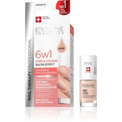 EVELINE Nail Therapy Professional Skoncentrowana odżywka do paznokci nadająca kolor - Nude 5 ml