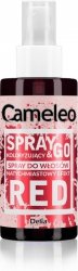 DELIA COSMETICS CAMELEO Spray & Go Czerwony spray koloryzujący do włosów 150ml