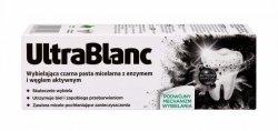 ULTRABLANC Wybielająca czarna Pasta do zębów z węglem 75 ml