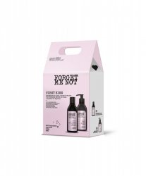 FORGET ME NOT Zestaw prezentow First Kis (Eliksir do kąpieli 400 ml + Serum do ciała 300 ml)