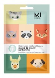 MARION Maska na tkaninie odżywczo-rozświetlająca Animal 1 szt