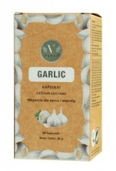 VANAN Garlic Suplement diety wspomagający układ sercowo-naczyniowy Kapsułki 60 szt.