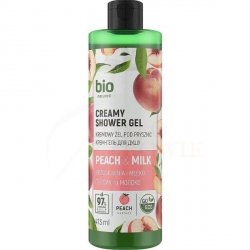 Kremowy żel pod prysznic Brzoskwinia i Mleko, Bio Naturell, 473ml