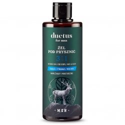Męski żel pod prysznic 3w1 nawilżający INVICTUS, DUETUS FOR MEN, 300ml