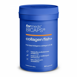 BICAPS COLLAGEN FISH +, Collagen + Chondroitin + Glucosamine + Hyaluronic Acid, Formeds, 60 capsules