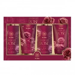 AURORA Zestaw prezentowy Midnight Rose Box – 4 produkty
