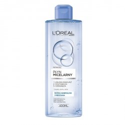 Loreal Skin Expert Płyn micelarny - cera normalna i mieszana, 400ml