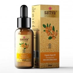 Organiczny olej arganowy, Sattva, 50 ml