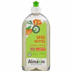 Płyn do Mycia Naczyń Rokitnikowo - Mandarynkowy (Koncentrat) ECO, Almawin, 1000ml