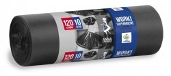 ANNA ZARADNA Worki na śmieci supermocne 120L  1op.-10szt