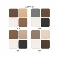 REVERS Cienie do brwi Eyebrow Set Profesional Stylist nr 02  4.5g