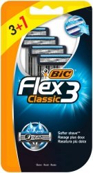 BIC Maszynka do golenia - Bic Flex 3 Clasic Blister 3+1