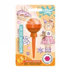 CHLAPU CHLAP Błyszczyk do ust lizak Zakręcona mandarynka 8 ml