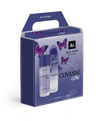 JEAN MARC Covanni Cote Zestaw prezentowy damski - Woda toaletowa 50 ml + Dezodorant spray 75 ml
