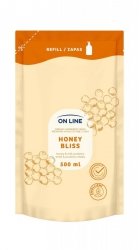 ON LINE Kremowe mydło do rąk i ciała Miód & Proteiny mleka - zapas 500 ml