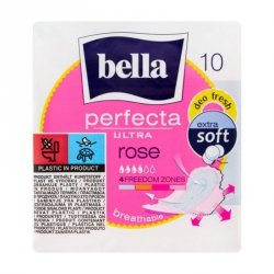 BELLA Perfecta Ultra Rose Extra Soft Podpaski Higieniczne 10 sztuk