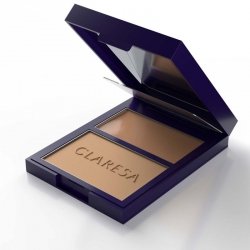 CLARESA Palette Creamy & Pressed Bronzer Kremowo-pudrowa paleta do konturowania Bronzer 01 More Sculpted 8,5 g