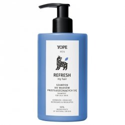 YOPE Men Refresh My Hair Szampon dla mężczyzn do włosów przetłuszczających się 300 ml