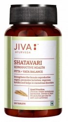 JIVA Ayurveda Shatavari Suplement diety wspomagający układ rozrodczy u kobiet i mężczyzn Tabletki 120 szt.
