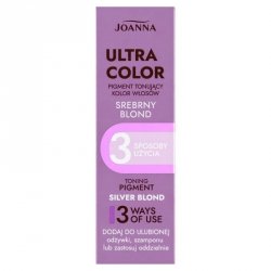 JOANNA Ultra Color Pigment tonujący kolor włosów - srebrny blond 100 ml