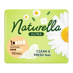 NATURELLA Ultra Podpaski ze skrzydełkami - Normal (rozmiar 1) 1 op. - 10 szt.