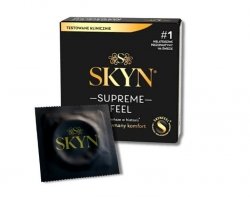 SKYN Prezerwatywy bez lateksu Supreme Feel 1op.- 3 szt.