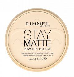 Rimmel Puder prasowany Stay Matte nr 001  14g