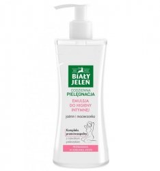 Biały Jeleń Premium Emulsja do higieny intymnej hipoalergiczna jaśmin i macierzanka  265ml