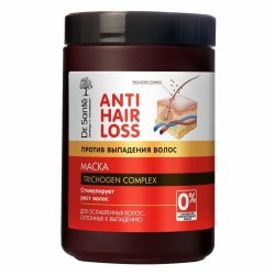 Maseczka Przeciw Wypadaniu Włosów Anti Hair Loss, Seria Dr. Sante, 1000ml