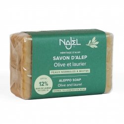 Mydło z Aleppo, 12% Oleju Laurowego, 88% Oliwy z Oliwek, Najel, 100g
