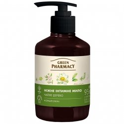 Łagodne Antybakteryjne Mydło do Higieny Intymnej Drzewo Herbaciane, Green Pharmacy, 370ml