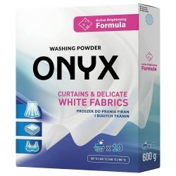 ONYX Proszek do prania  600g Firany 10 Prań