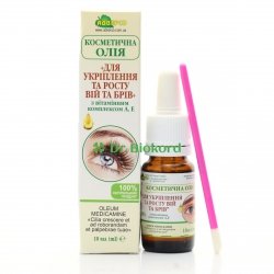 Olejek kosmetyczny do wzmocnienia i wzrostu rzęs i brwi, Adverso