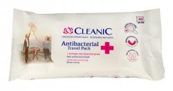 HARPER CLEANIC Chust ods.Antib Travel 40szt pop u&