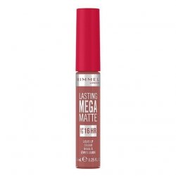 RIMMEL Lasting Mega Matte Płynna pomadka do ust 600 Coral Sass 7.4 ml