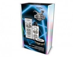 VENITA Zestaw prezentowy dla mężczyzn (Szampon odsiwiający+wosk do włosów Anti-Grey)