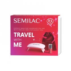 SEMILAC Zestaw prezentowy Travel with Me Set