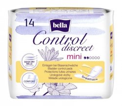 BELLA Control Discreet Mini Wkładki urologiczne 1op. - 14 szt.