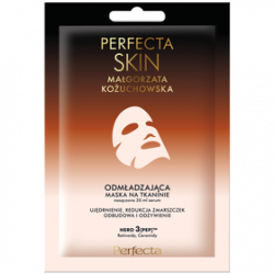 PERFECTA Skin MK Odmładzająca maska - serum na tkaninie przeciwzmarszczkowa 20 ml