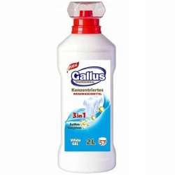 GALLUS Żel do prania białego 3w1 white 57 prań, 2L